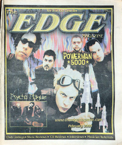 Powerman 5000 Edge Magazine