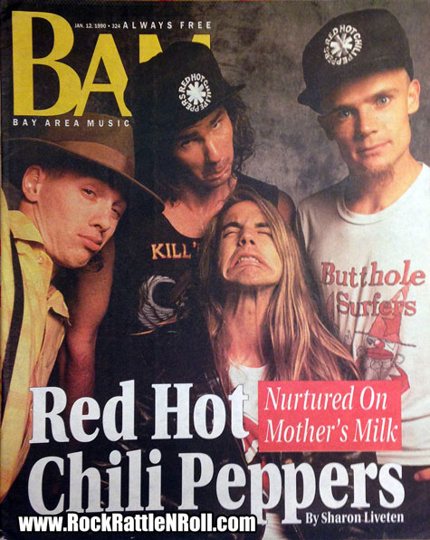 Red Hot Chili Peppers - January 1990 BAM Magazine