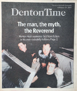Reverend Horton Heat - Denton Times Magazine