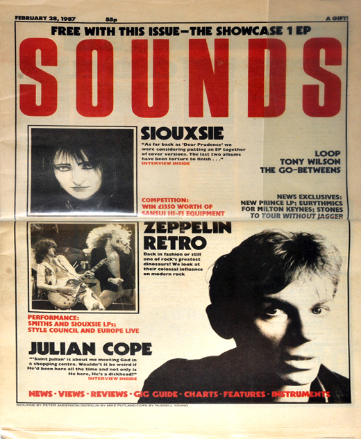 Siouxsie and the Banshees / Led Zeppelin - Sounds Magazine