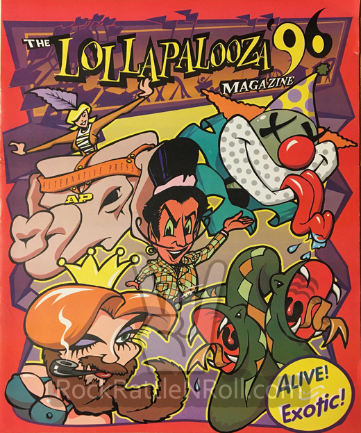 1996 Lollapalooza Tour Magazine
