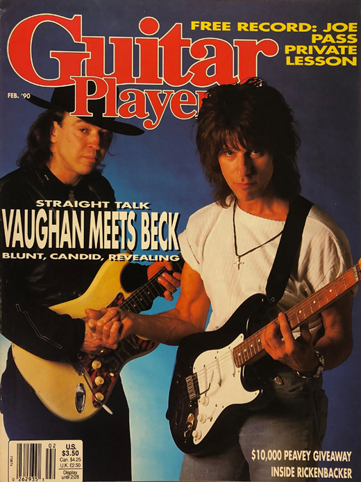 Stevie Ray Vaughan - February 1990 Guitar Player Magazine
