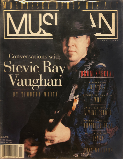 Stevie Ray Vaughan - June 1991 Musician Magazine