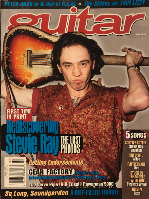 Stevie Ray Vaughan - July 1997 Guitar Magazine