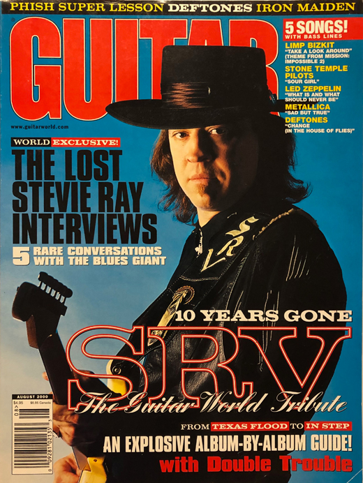 Stevie Ray Vaughan - August 2000 Guitar Magazine