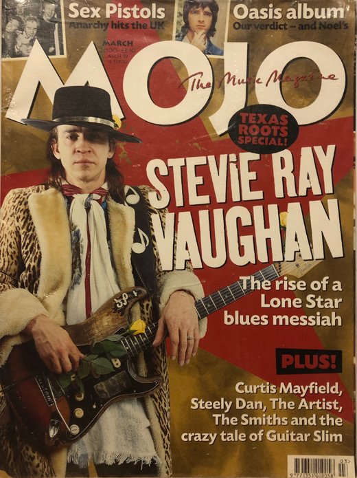 Stevie Ray Vaughan - March 2000 MOJO The Music Magazine