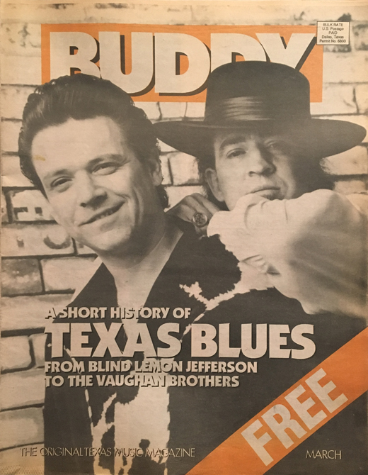 Vaughan Brothers - March 1990 Buddy Magazine