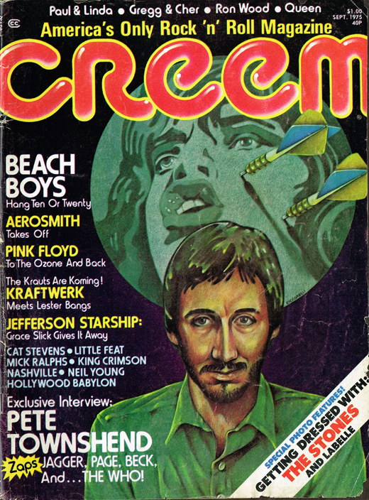 The Who - September 1975 Pete Townshend Creem Magazine