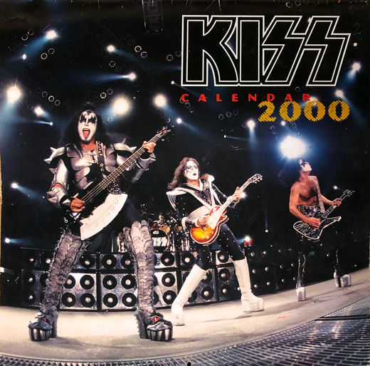 KISS - 2000 Official Calendar