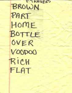 Pat Travers - 1994 US Tour Stage Set List