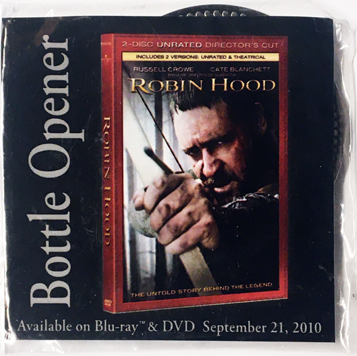Robin Hood Movie - Russell Crowe Bottle Opener