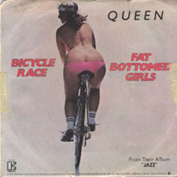 Queen - Bicycle / Fat Bottom Girls 45 rpm