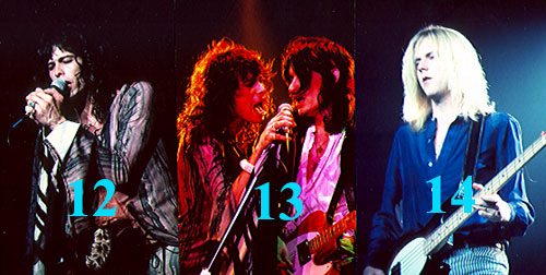 Aerosmith 1977 Draw The Line Tour