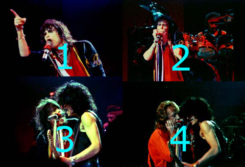 Aerosmith 1984 Back In The Saddle Tour