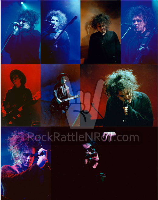 The Cure 1989 Disintegration Tour - Photo Set