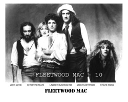 Fleetwood Mac Classic 8x10 BW Photo