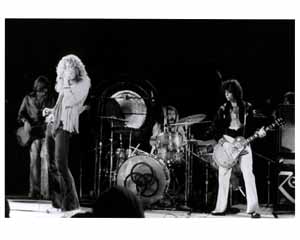 Classic Led Zeppelin 8x10 BW Photo 03