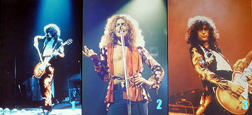 Led Zeppelin 1975 Pyshical Graffiti Tour
