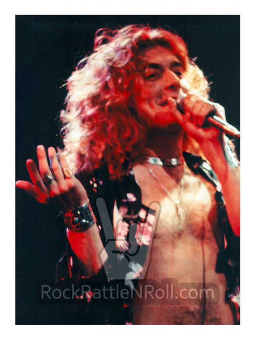 Led Zeppelin Robert Plant 1975 US Tour - Photo - 01