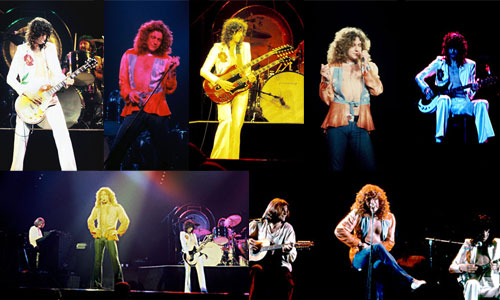 Led Zeppelin 1977 Presence Tour - Photo Set (Dallas)
