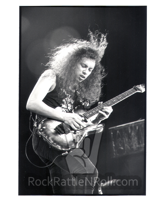 Classic Metallica 8x10 BW Photo 01