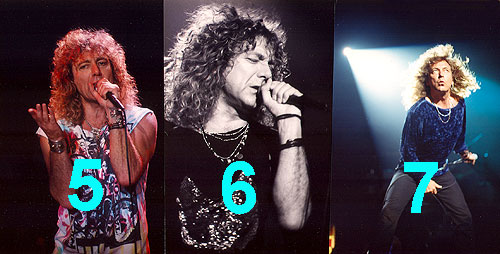 Robert Plant 1990 Manic Nirvana Tour