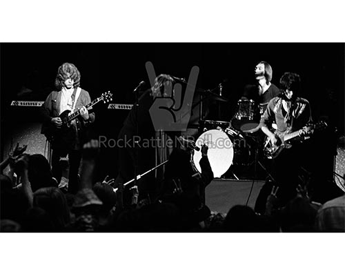 8x10 Classic BW Photo of The Rolling Stones from the famous Altamont Music Festival December 6, 1969 - Photo ID - 8x10 - 06