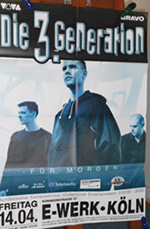Original Die 3 Generation German Concert Posters