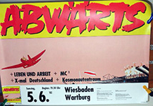 1982 Abviarts German Concert Poster.