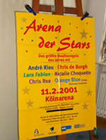 Original Arena Der Stars German Concert Posters