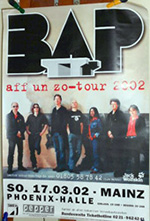 Original BAP German Concert Posters