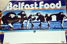 Original Belfast Food German Concert Posters