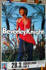 Original Beverley Knight German Concert Posters