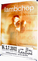 Original 2000 Lambchop German Concert Posters