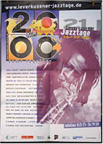 Original 2000 Leverkusen Jazz German Concert Posters