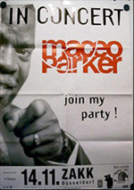 Original 2000 Maceo Parker German Concert Posters