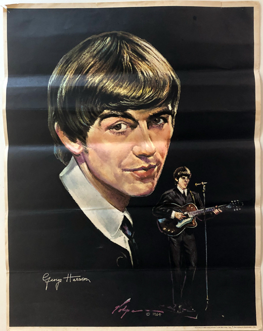 The Beatles - Original 1964 Retail Posters George Harrison