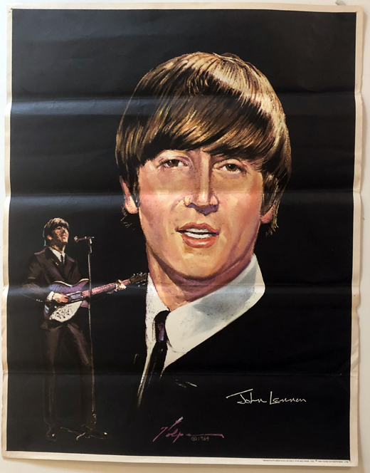 The Beatles - Original 1964 Retail Posters John Lennon