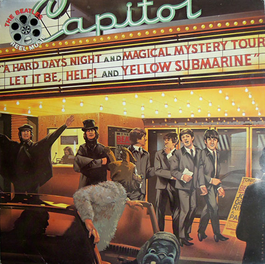 The Beatles - Reel Music Promo Album Flat