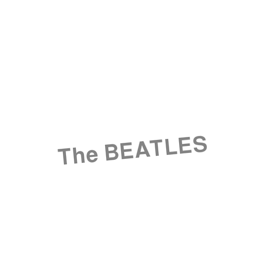 The Beatles - White Album Promo Album Flat
