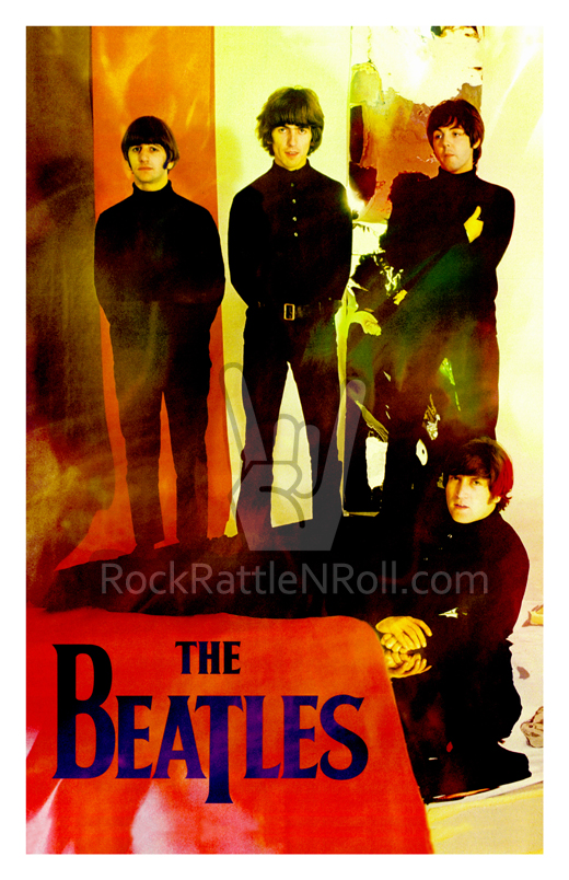 The Beatles - 1966 Early Group Poster