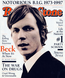 Beck Rolling Stone promo Poster