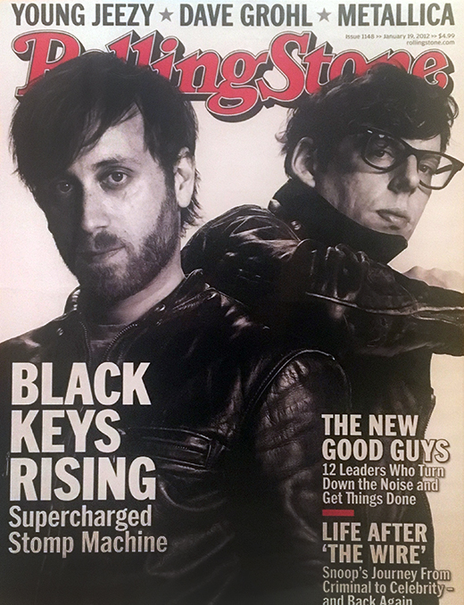 Black Keys Rolling Stone Magazine Cover Promo Poster