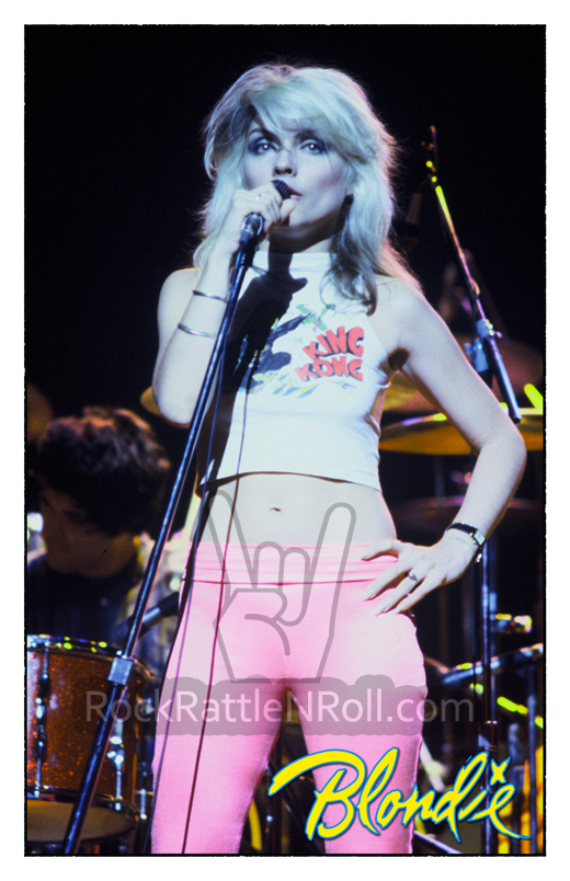 Blondie - 1978 Tour Concert Photo Poster