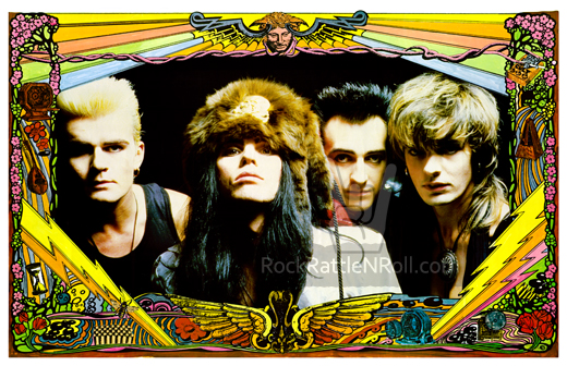 The Cult - 1987 Electric LP Virgin UK Retail Poster