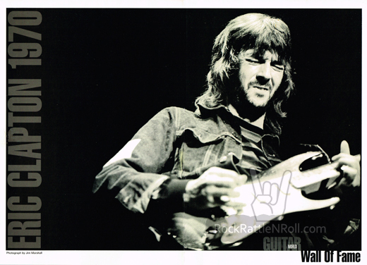 Eric Clapton - Guitar World Magazine Poster