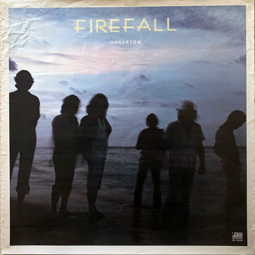 Firefall - 1980 Undertow 24x24 Promo Poster