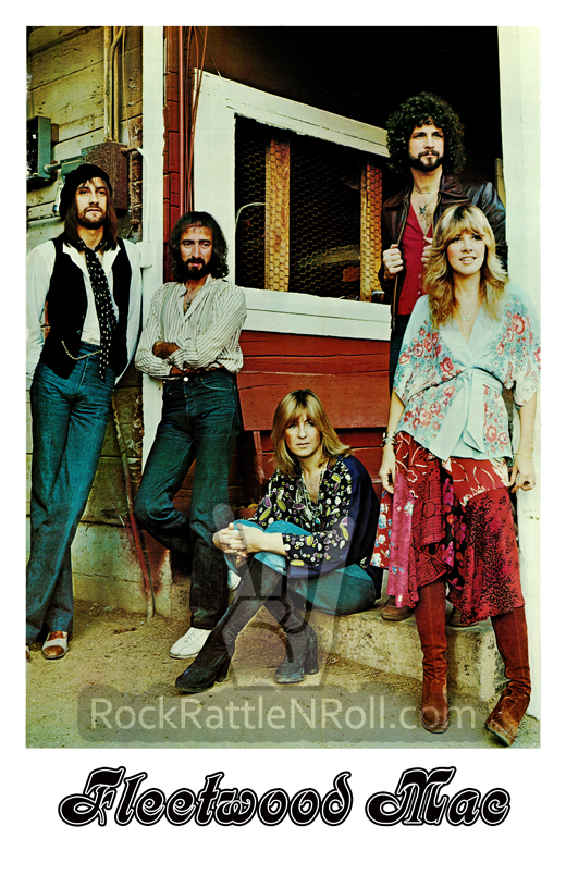 Fleetwood Mac - 1977 Repro 11x17 Poster