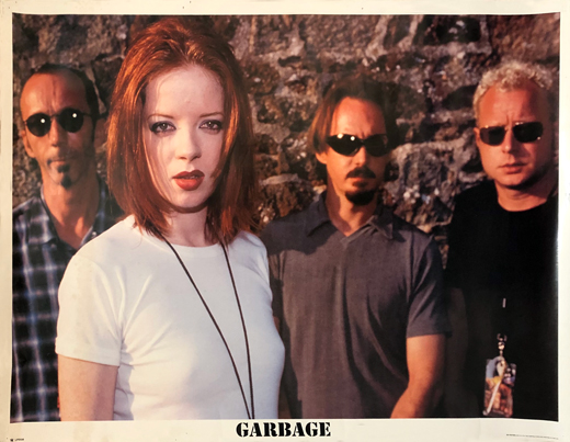 Garbage - Original 1994 UK Retail Poster