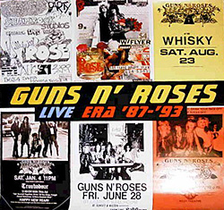 Guns N' Roses Live Era '87 - '93 promo Poster
